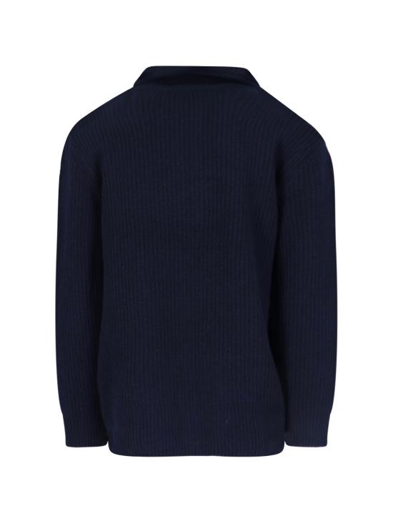 26FW 클로즈드 집업 니트 C86205 98U 22 568 Blue - CLOSED
