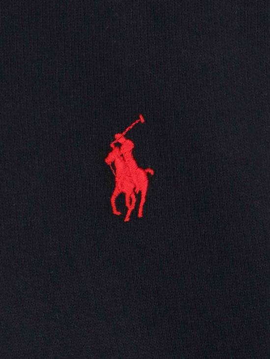26FW 폴로 랄프로렌 포니로고 자수 후드 티셔츠 710 766778 008 Black - POLO RALPH LAUREN