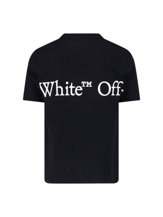 26FW 오프화이트 반팔 티셔츠 44MAA16MF26J00G001 BLACK - OFF WHITE