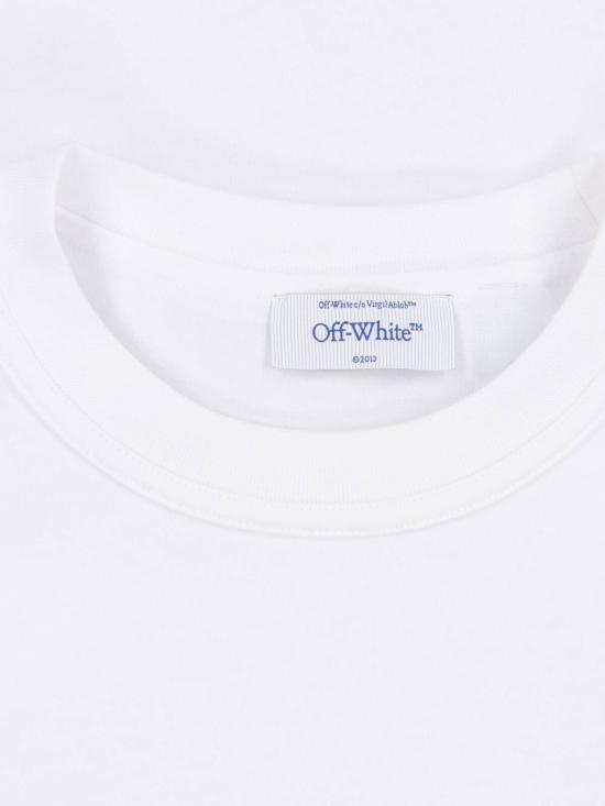 26FW 오프화이트 반팔 티셔츠 44MAA16MF26J00G100 WHITE - OFF WHITE