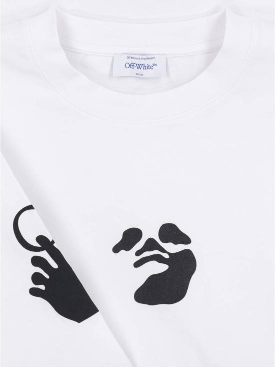 26FW 오프화이트 반팔 티셔츠 44MAA120F26J004100 WHITE - OFF WHITE