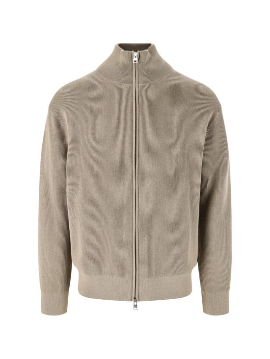 26FW 클로즈드 집업 니트 C86267 97P 22 977 Beige