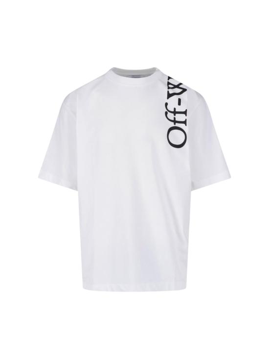 26FW 오프화이트 반팔 티셔츠 44MAA120F26J010100 WHITE