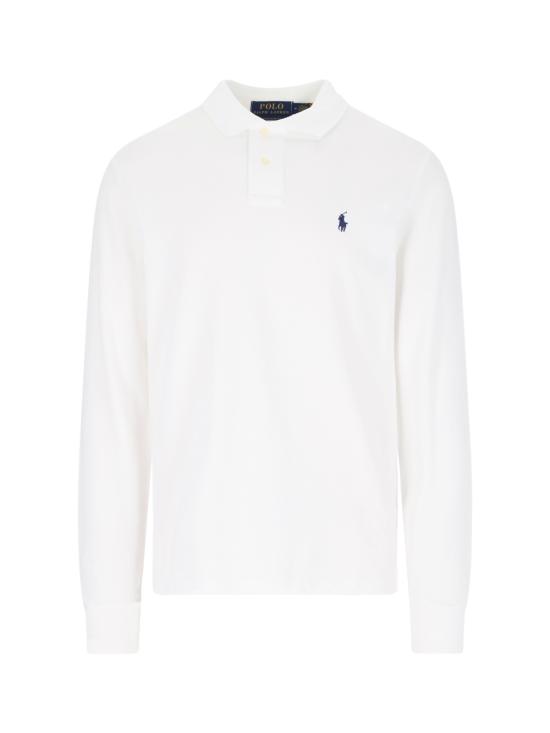 26FW 폴로 랄프로렌 클래식 핏 코튼 폴로 셔츠 710 680790 001 White