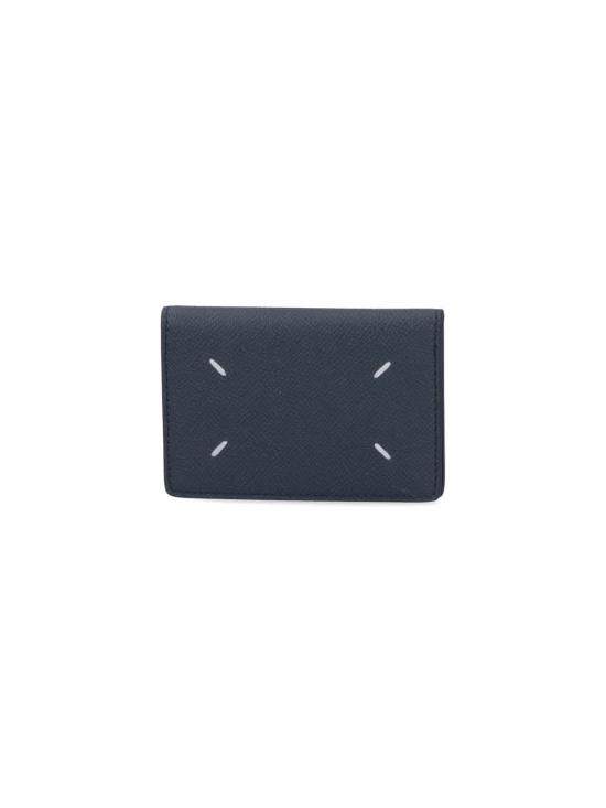 26FW 마르지엘라 스티치 바이 폴드 카드지갑 S55UI0203 P4745 T8013 Black - MAISON MARGIELA