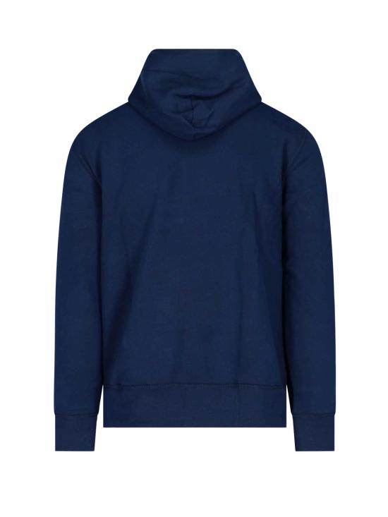 26FW 폴로 랄프로렌 포니로고 자수 후드 티셔츠 710 766778 007 Blue - POLO RALPH LAUREN