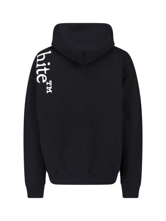 26FW 오프화이트 후드 티셔츠 44MBB085F26F00O001 BLACK - OFF WHITE