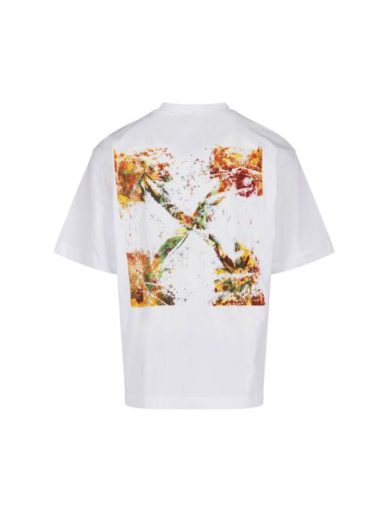 26FW 오프화이트 반팔 티셔츠 44MAA120F26J00D100 WHITE - OFF WHITE