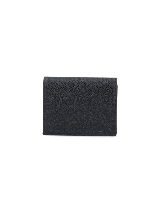 26SS 톰브라운 페블 그레인 더블 카드 홀더 MAW021L 00198 Black