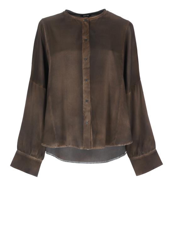 26FW 아방도이 셔츠 226WD2199SSTV H V01194 Brown