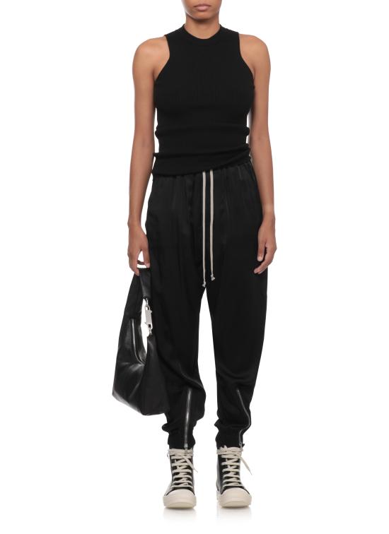 26FW 릭 오웬스 스트레이트 팬츠 RP02F5320 SCH09 Black - RICK OWENS