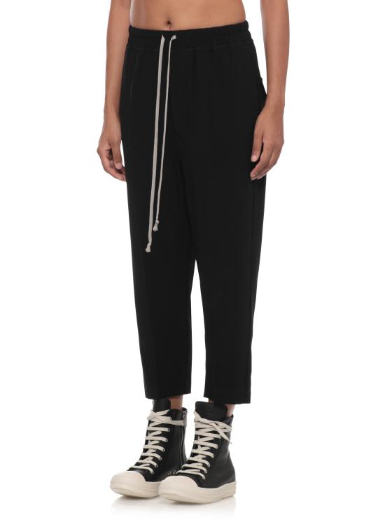 26FW 릭 오웬스 스트레이트 팬츠 RP02F5303 HY09 Black - RICK OWENS
