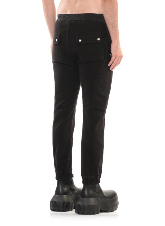 26FW 릭 오웬스 트레이닝/조거 팬츠 RU02F4368 TB09 Black - RICK OWENS