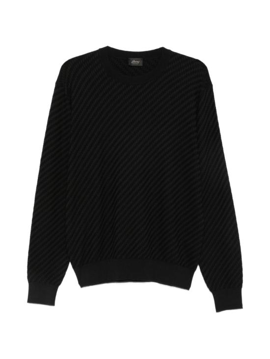 26SS 브리오니 스웨터 UMQ90L PAK221000 BLACK