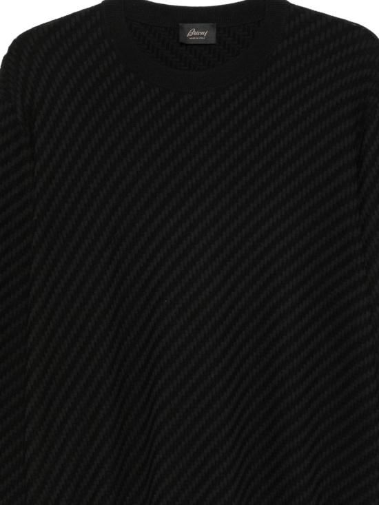 26SS 브리오니 스웨터 UMQ90L PAK221000 BLACK - BRIONI