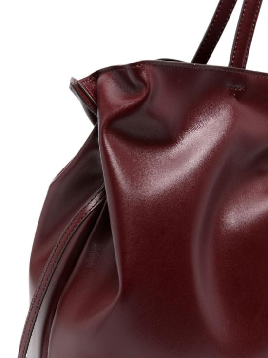 26FW 토리버치 엘라 나투라 엠보스드 토트 백 178767 600 BORDEAUX - TORY BURCH