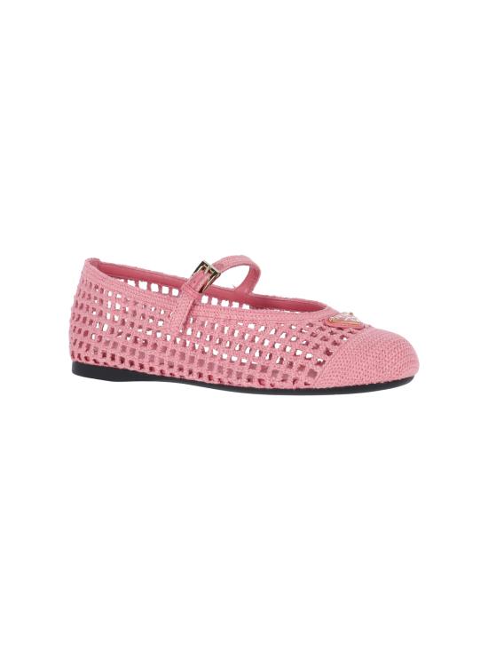 26SS 프라다 플랫 슈즈 1F364O 005 2F46 F0638 Pink - PRADA