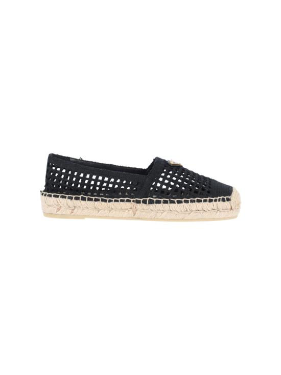 26SS 프라다 플랫 슈즈 1S388O 020 2F46 F0002 Black
