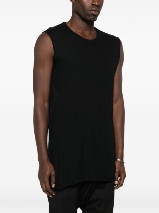 26FW 릭 오웬스 민소매 티셔츠 RU02F4151 JA 09 Black - RICK OWENS