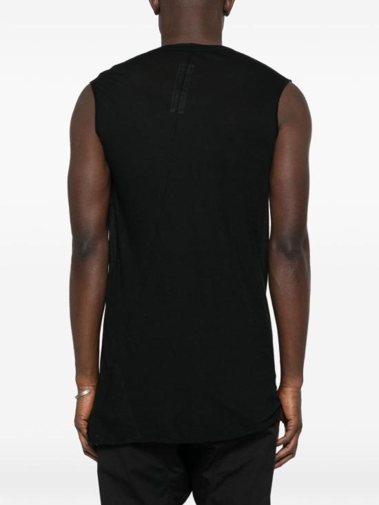 26FW 릭 오웬스 민소매 티셔츠 RU02F4151 JA 09 Black - RICK OWENS