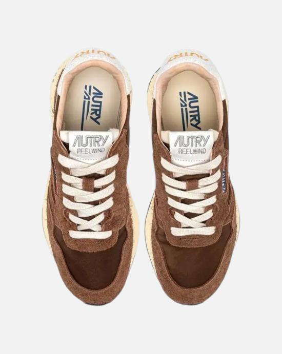 26FW 오트리 릴윈드 로우 나일론 스웨이드 스니커즈 WWLM NC39 WHITE TUNDRA - AUTRY