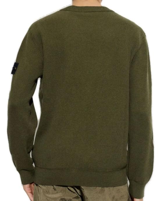 스톤 아일랜드 스웨터 L2S155100154 S00D8V0M5G MILITARE GREEN MELANGE - STONE ISLAND
