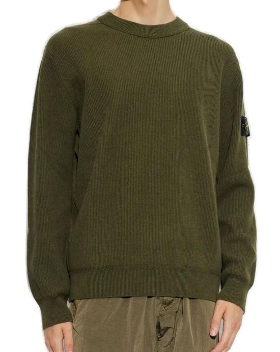 스톤 아일랜드 스웨터 L2S155100154 S00D8V0M5G MILITARE GREEN MELANGE - STONE ISLAND