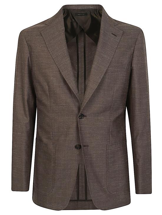 26SS 브리오니 수트 자켓 RGFF0L P2BAD2700 BROWN