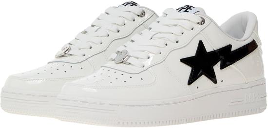 26SS 베이프 스니커즈 001FWM301302MWHITE - BAPE