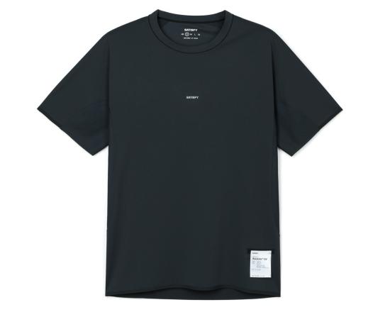 26SS 새티스파이 반팔 티셔츠 11089 00001 BLACK DOM
