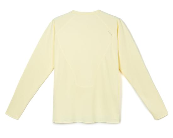 26SS 새티스파이 긴팔 티셔츠 11087 41001 TRANSPARENT YELLOW DOM - SATISFY