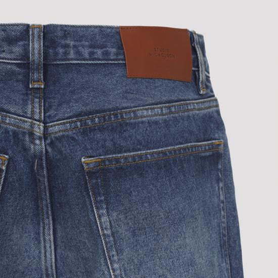 26FW 스튜디오 니콜슨 스트레이트 팬츠 DENJOSNW1639 WORN WASH INDIGO - STUDIO NICHOLSON