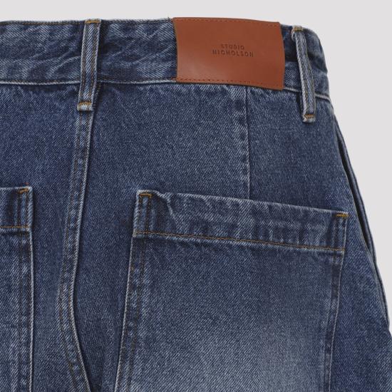 26FW 스튜디오 니콜슨 스트레이트 팬츠 CHALCOSNW1417 WORN WASH INDIGO - STUDIO NICHOLSON