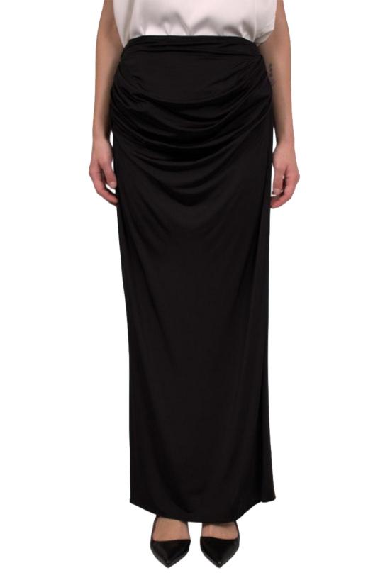 25SS 마그다뷰트림 스커트 133524 Nero