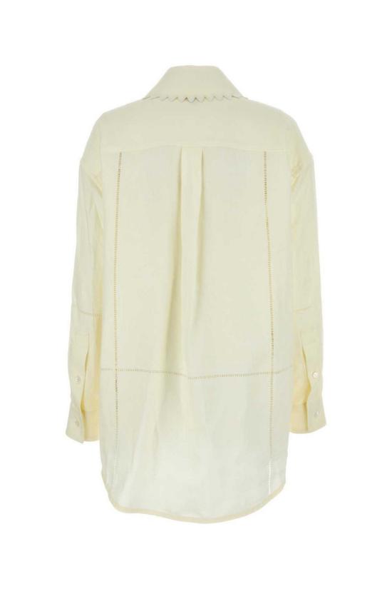 26SS 보테가베네타 긴팔 셔츠 792283V4B60 Yellow - BOTTEGA VENETA