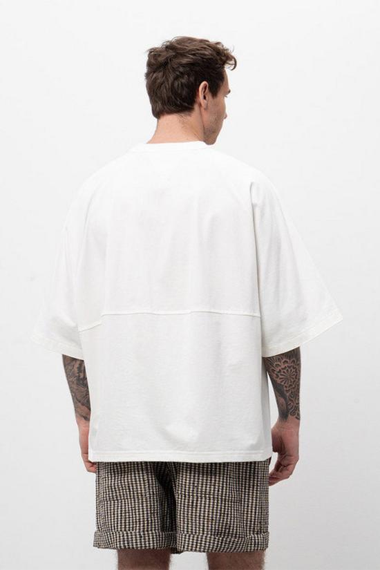 25SS 보테가베네타 소프트 코튼 저지 반소매 티셔츠 817516V4XI0 Bianco - BOTTEGA VENETA