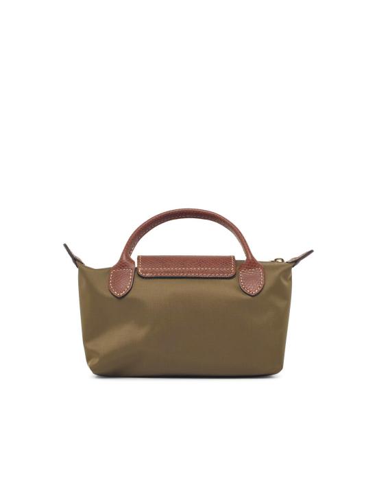 26FW 롱샴 르 플리아쥬 오리지널 핸들 파우치 34175089510 Green - LONGCHAMP