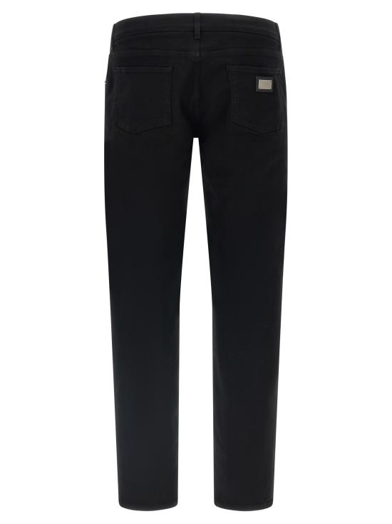 26FW 돌체앤가바나 데님 팬츠 GY07CDG8OW8S9001 Black - DOLCE & GABBANA