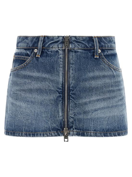 26FW 알렉산더 왕 데님 스커트 4DC3265128400C Light Blue