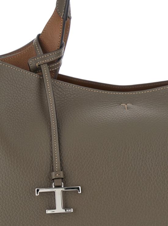 26FW 토즈 레더 백 미디움 XBWAPAF9300QRI6L22 Grey - TODS