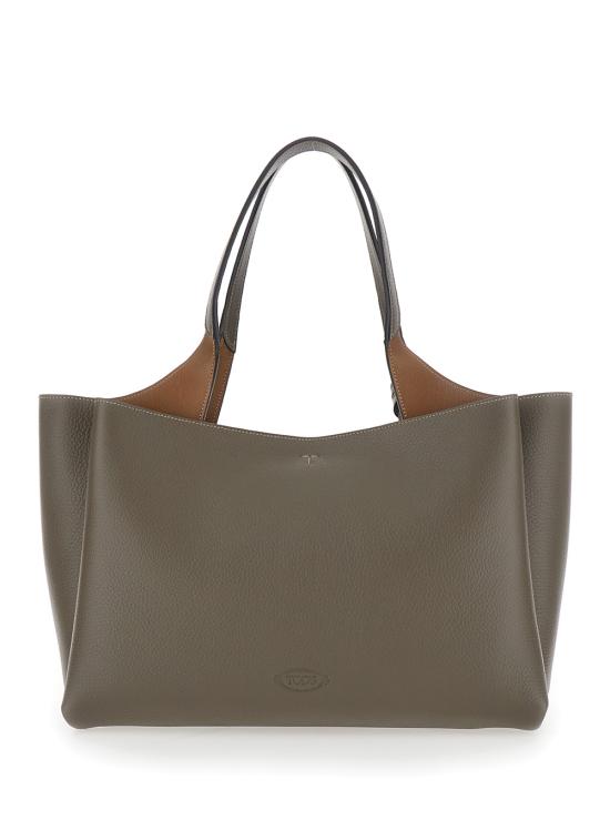26FW 토즈 레더 백 미디움 XBWAPAF9300QRI6L22 Grey - TODS