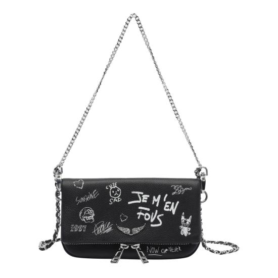 26FW 자딕앤볼테르 숄더백 LWBA04485 11 BLACK