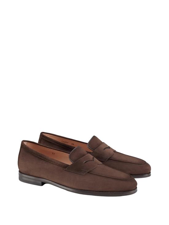 26FW 산토니 로퍼 WUNY72357 SI9NAEAT30 DARK BROWN - SANTONI
