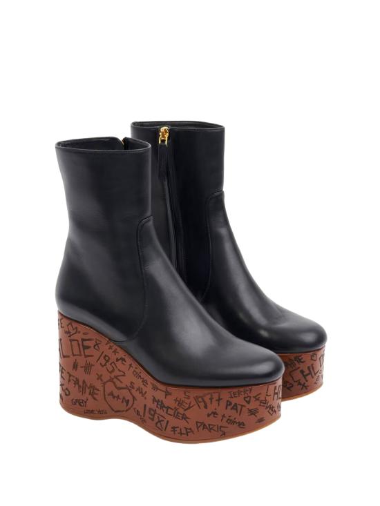 26FW 끌로에 부츠 CH25W15DUK 001 BLACK - CHLOE