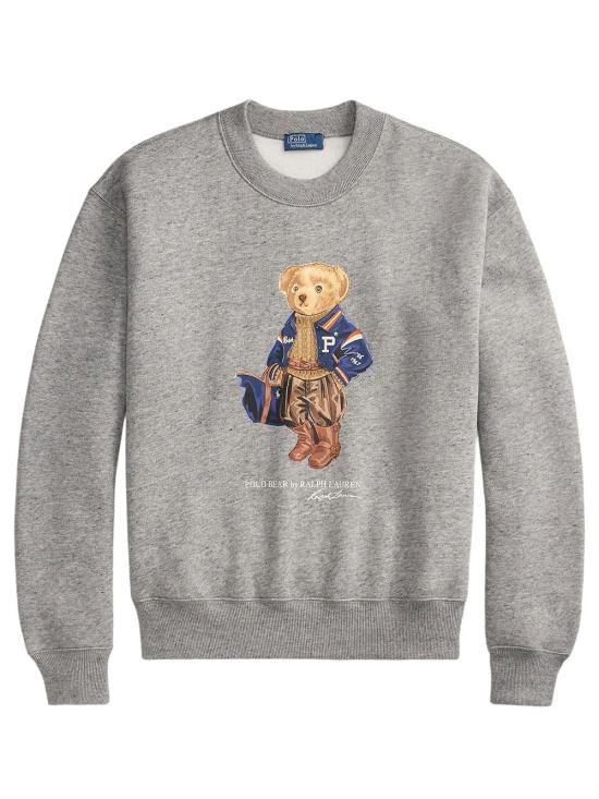 26FW 폴로 랄프로렌 긴팔 티셔츠 211B17788 001 DARK VINTAGE HEATHER