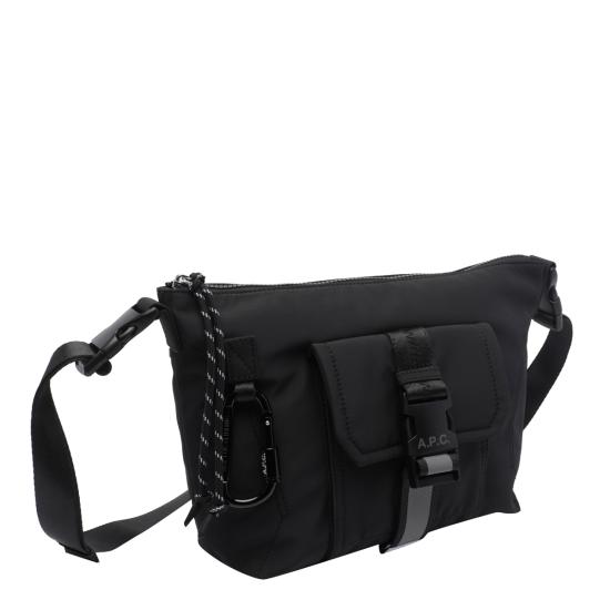 26FW 아페쎄 숄더백 PAAGE H61734 LZZ Black - A.P.C.