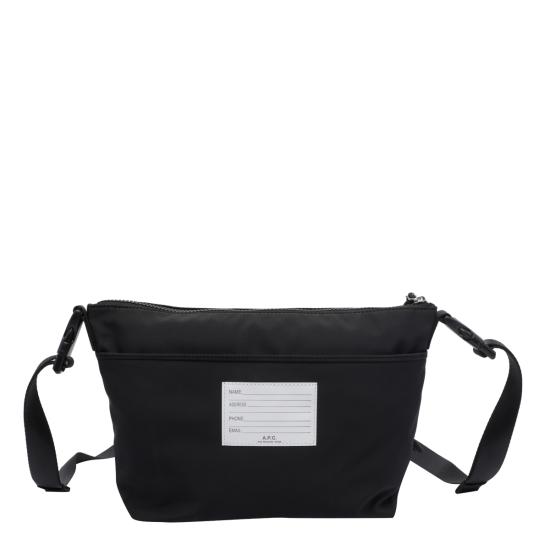 26FW 아페쎄 숄더백 PAAGE H61734 LZZ Black - A.P.C.