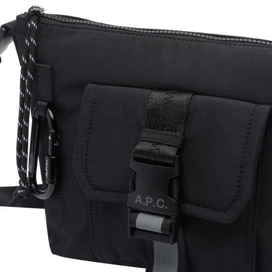 26FW 아페쎄 숄더백 PAAGE H61734 LZZ Black - A.P.C.