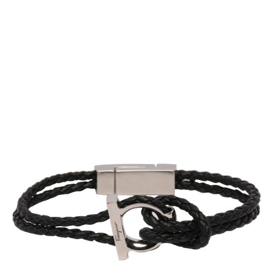26FW 살바토레 페라가모 브레이슬릿 712422 770141BLACK