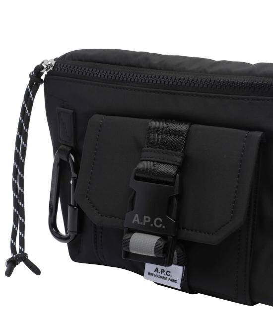 26FW 아페쎄 숄더백 PAAGE H62219 LZZ BLACK - A.P.C.